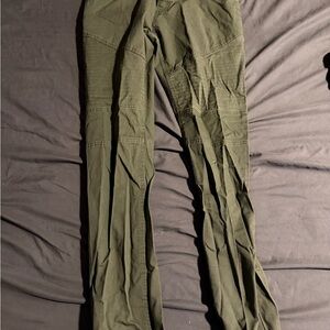 Forever 21 Men’s Olive Cargo Biker Pants